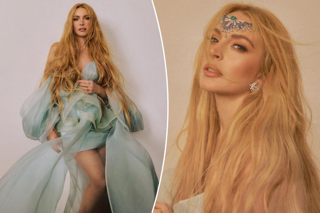 Exclusive | Lindsay Lohan in new Christmas movie, life in Dubai with husband and son