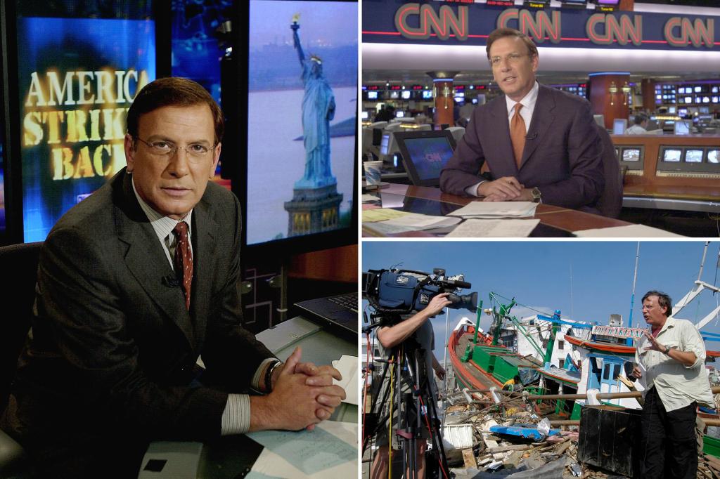 Former CNN anchor Aaron Brown, known for his coverage of the 9/11 attacks, has died at the age of 76.