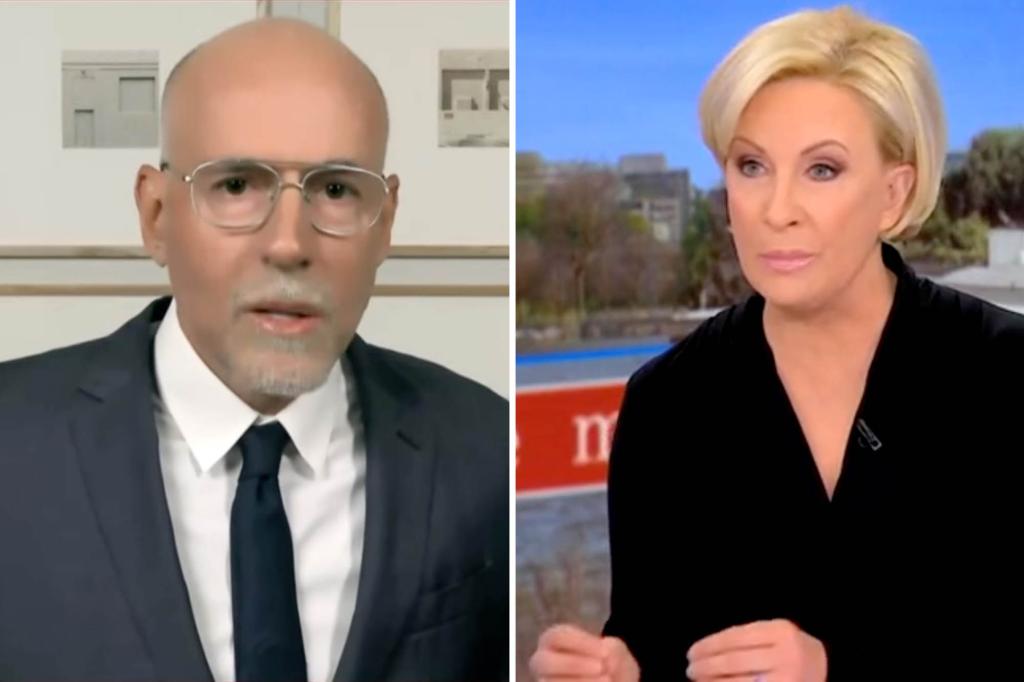 Mika Brzezinski quickly corrects guest calling Trump a 'rapist' on 'Morning Joe' after $16M clash at ABC