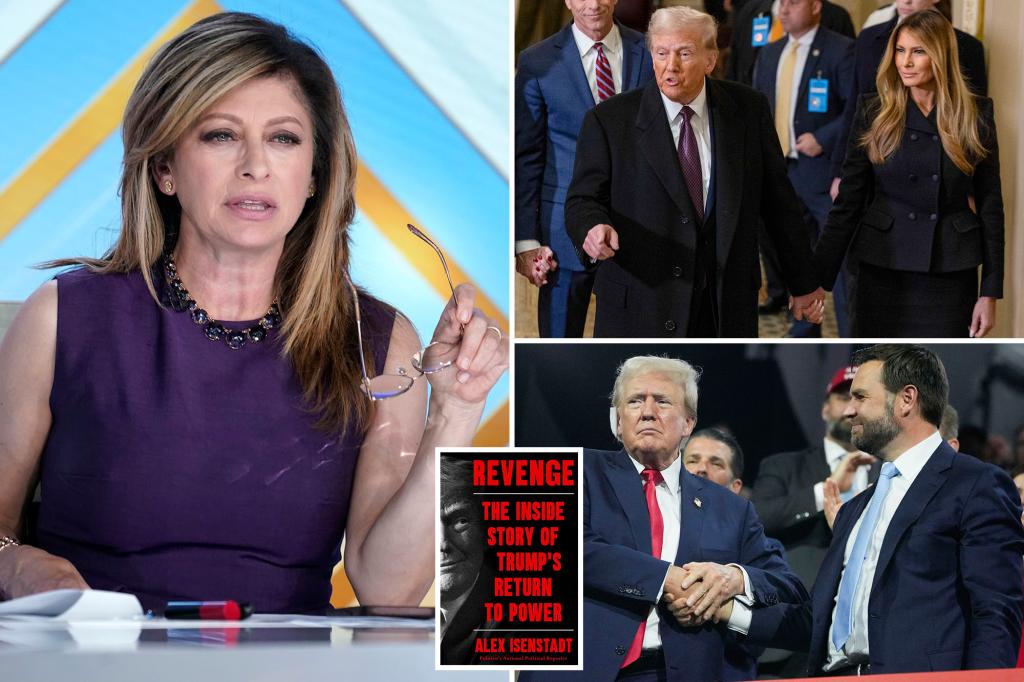 According to the book, Trump seriously considered nominating Fox Business anchor Maria Bartiromo as his running mate