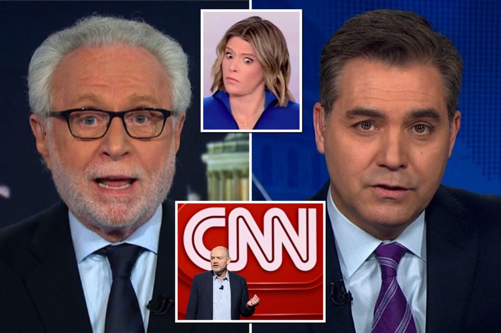 CNN to move Wolf Blitzer to morning in massive shakeup at embattled network: report