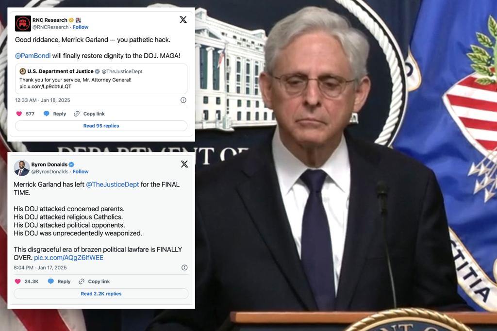 AG Merrick Garland roasted after video of him leaving DOJ went viral