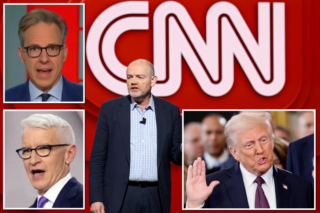 CNN chief told Jake Tapper, Anderson Cooper and 100 other reporters not to 'show anger' at Trump inauguration: report